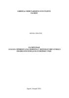 prikaz prve stranice dokumenta Analiza oporezivanja dohotka u Republici Hrvatskoj i odabranim zemljama Europske unije